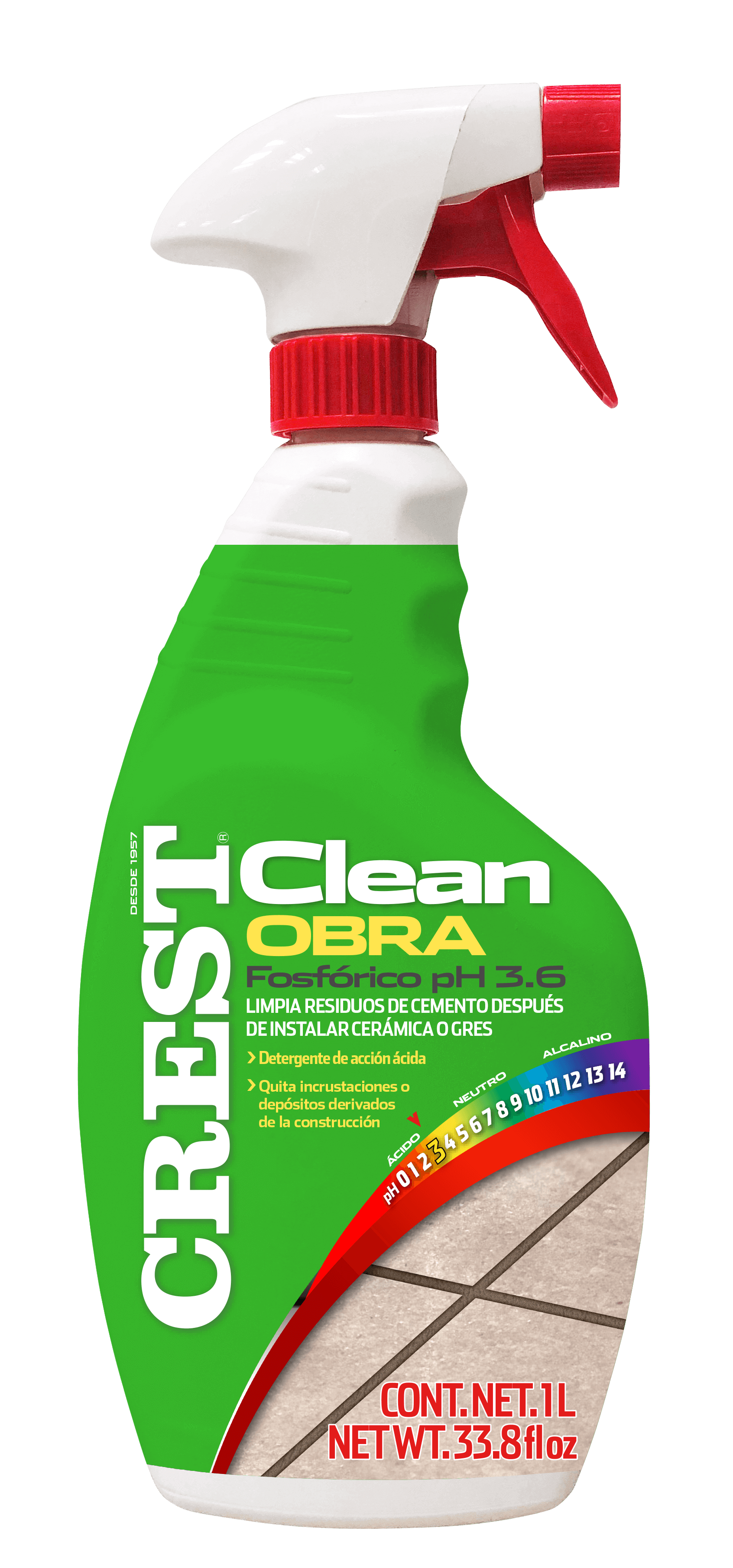 Adhesivo clean obra 